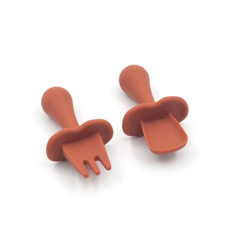 Baby Silicone Training Spoon Soft Tableware