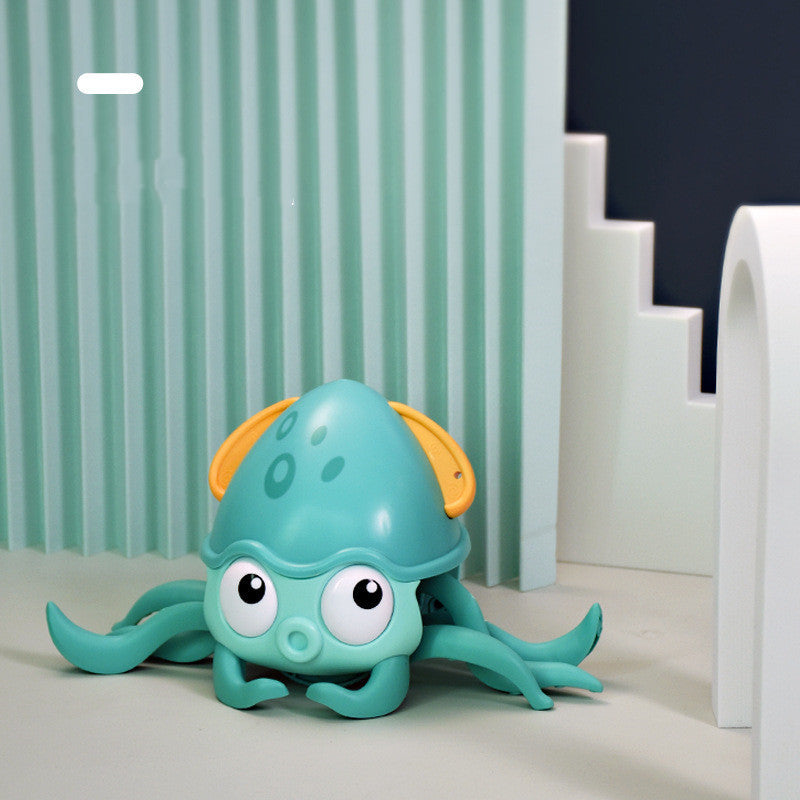 Summer Octopus Bath Toy – Clockwork Water & Land Play