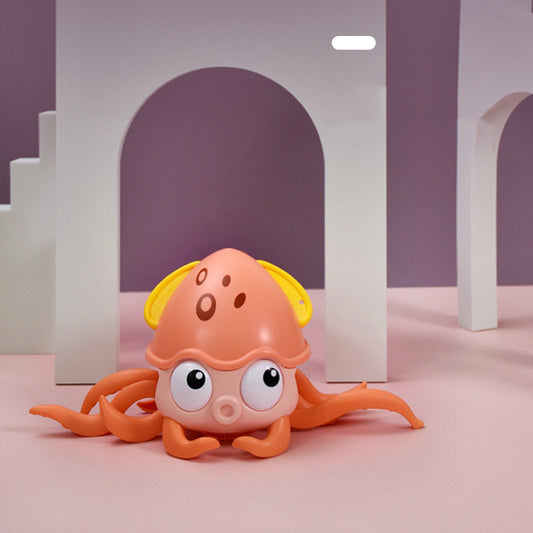 Summer Octopus Bath Toy – Clockwork Water & Land Play