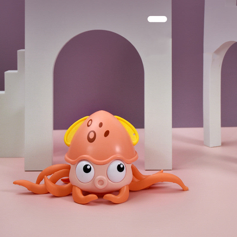 Summer Octopus Bath Toy – Clockwork Water & Land Play