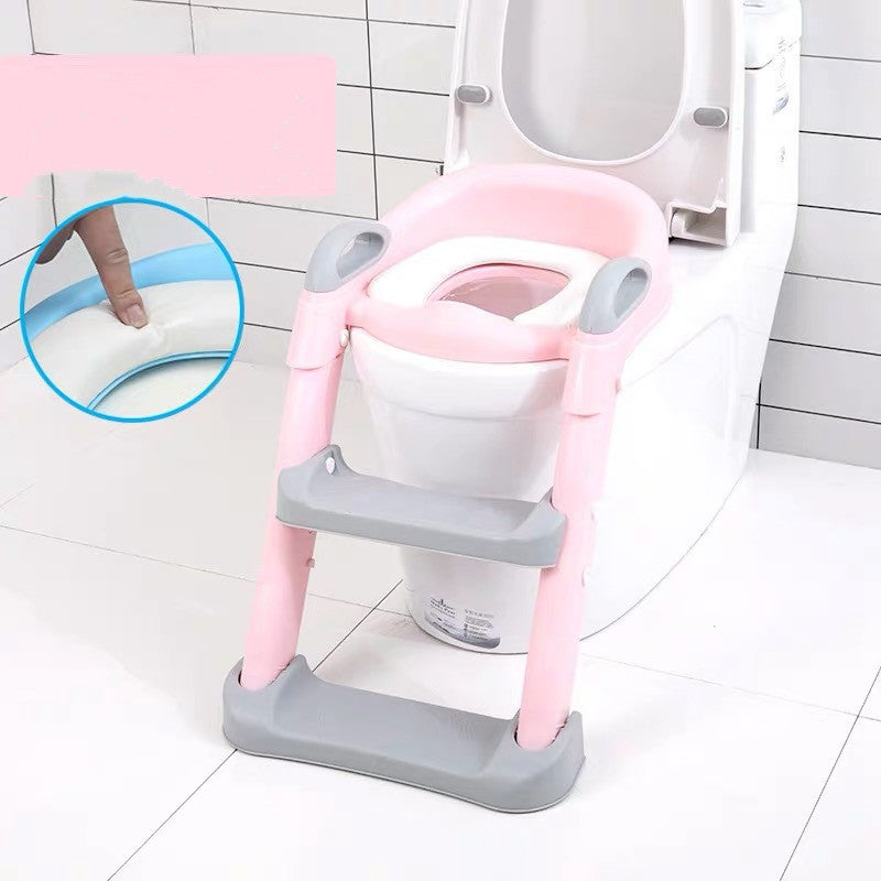 Toddler Toilet Seat with Step Ladder – For Boys & Girls