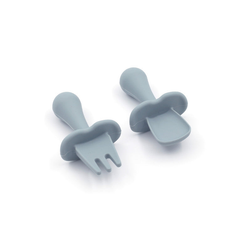 Baby Silicone Training Spoon Soft Tableware