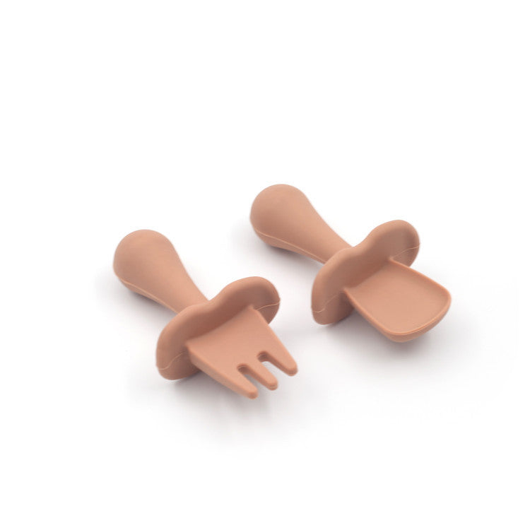 Baby Silicone Training Spoon Soft Tableware