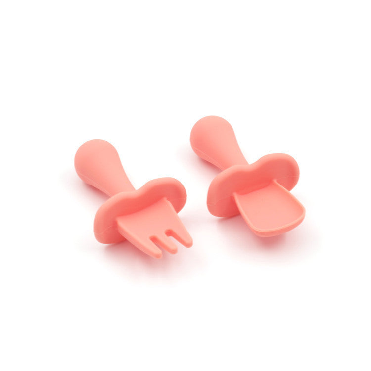 Baby Silicone Training Spoon Soft Tableware