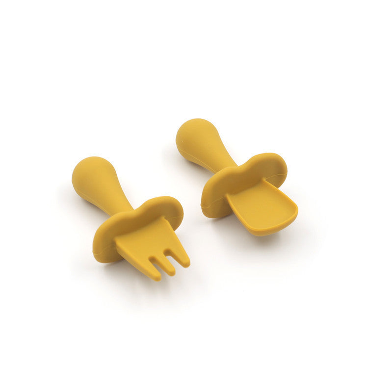 Baby Silicone Training Spoon Soft Tableware