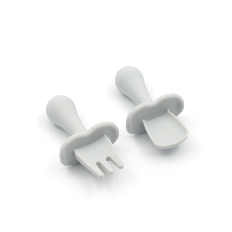 Baby Silicone Training Spoon Soft Tableware