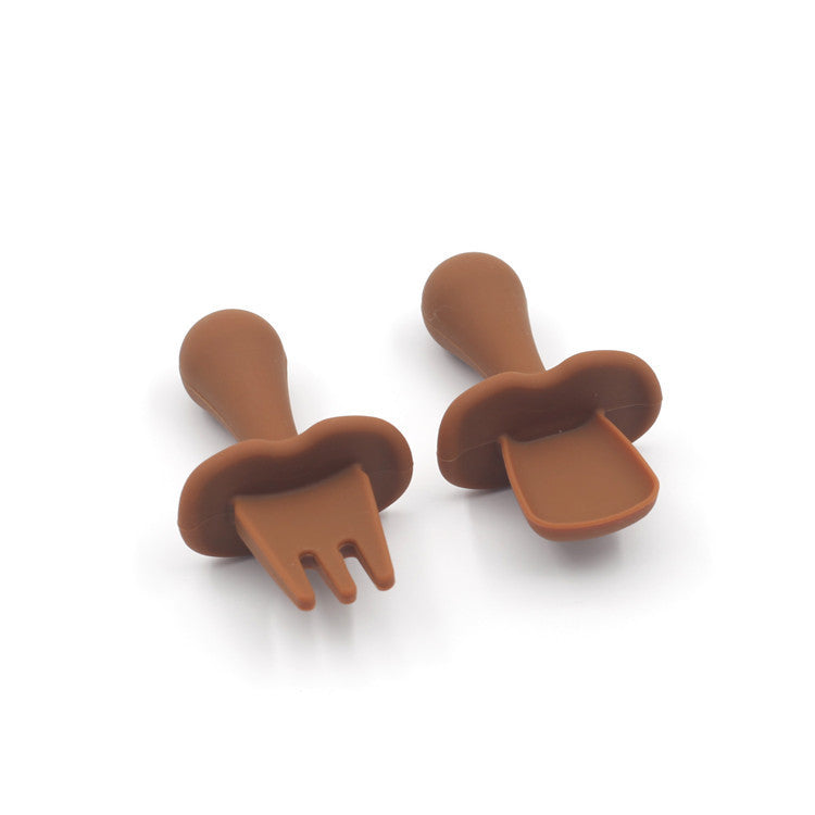 Baby Silicone Training Spoon Soft Tableware